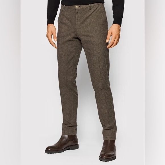 HUGO BOSS C-GENIUS SLIM FIT CHINOS - Picture 1 of 12